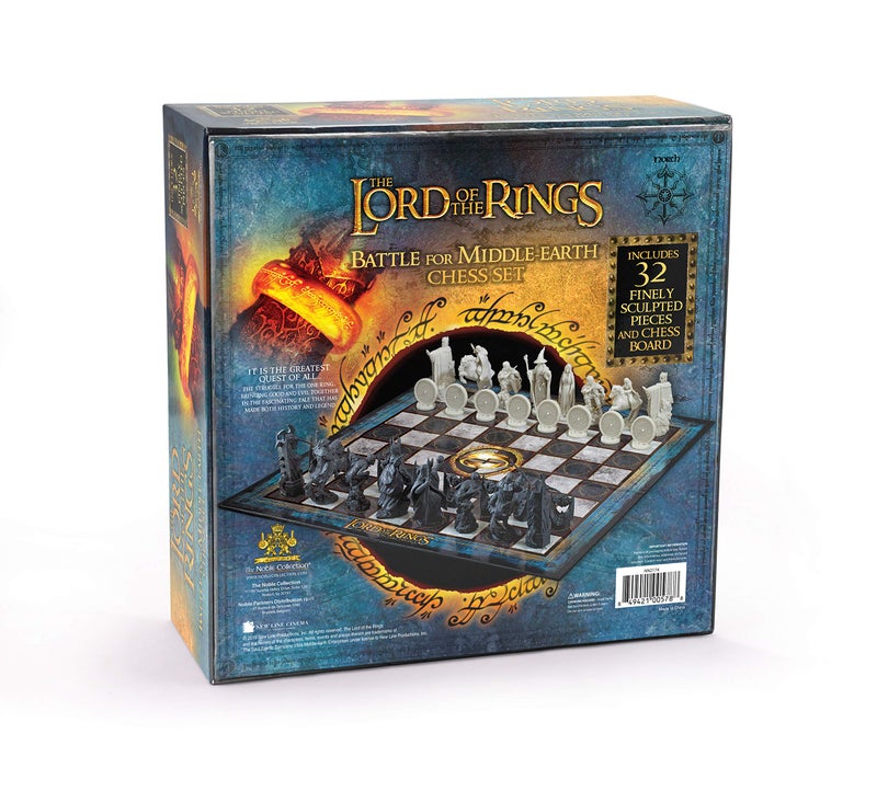 The Noble Collection The Lord of The Rings Chess Set: Battle for Middle-Earth - Image 4